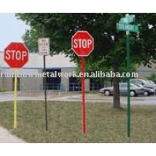 Powder Coated Sign Post